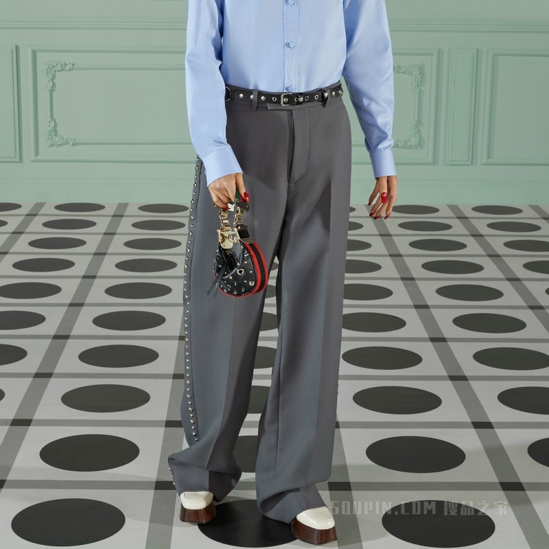 Gucci Attache系列迷你手袋 黑色皮革