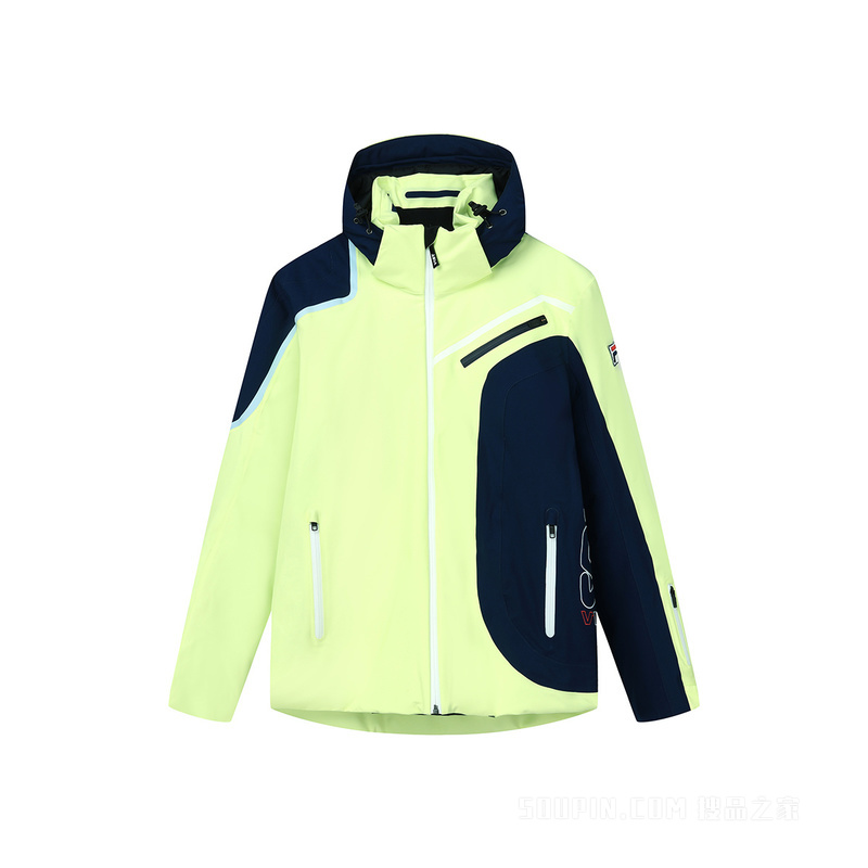 男子场下修身舒适透气滑雪服