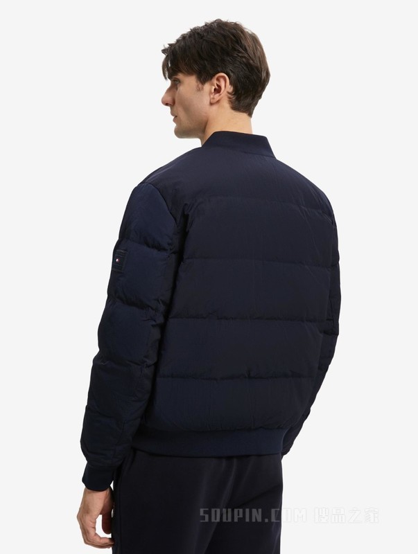 22新款秋冬男装中长款羽绒服外套MW0MW28716