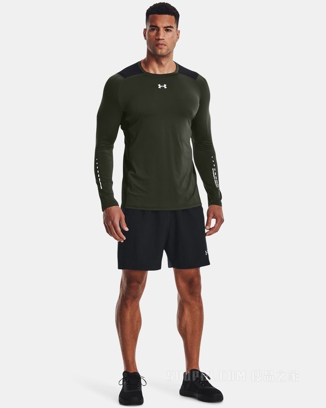 男士UA HeatGear®修身长袖上衣