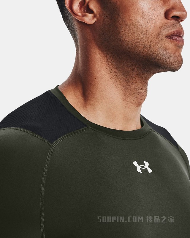男士UA HeatGear®修身长袖上衣