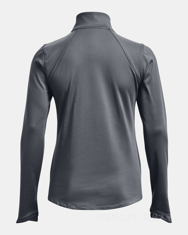 女士UA ColdGear® Cozy 1/2拉链长袖上衣
