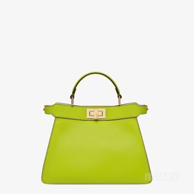 Peekaboo ISeeU小号手袋 嫩芽绿皮革手袋