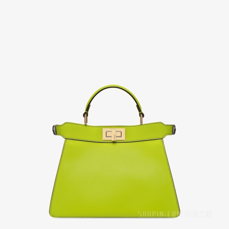 Peekaboo ISeeU小号手袋 嫩芽绿皮革手袋