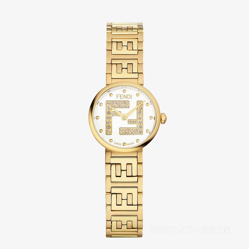 Forever Fendi 19毫米 - FF标志圆形链式腕表