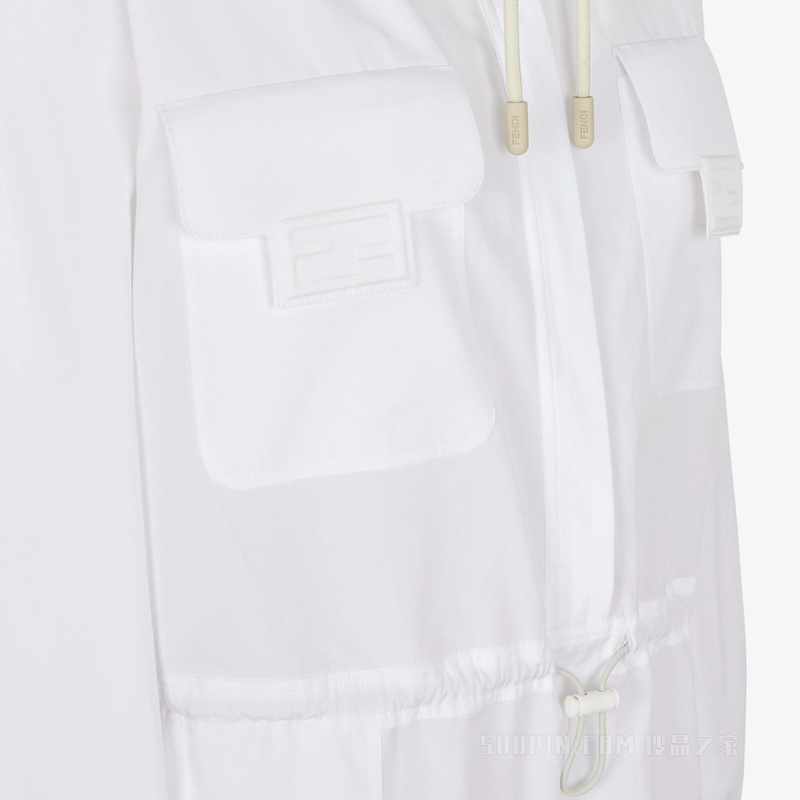 连衣裙 白色棉质连衣裙