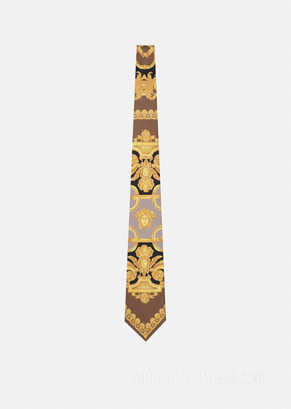Barocco 660真丝领带
