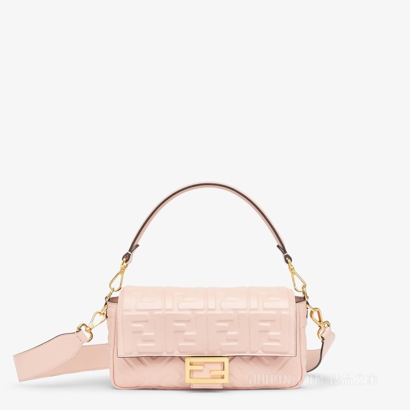 FENDI/芬迪】Soft Trunk Baguette手袋FENDI Shadow皮革手袋7VA565AP1JF1KZ7-搜品之家