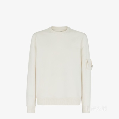 运动衫 白色针织运动衫