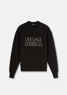 Versace Goddess针织套头衫