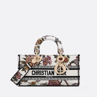 中号 Lady D-Joy 手袋 多色 Dior Jardin Botanique 图案刺绣