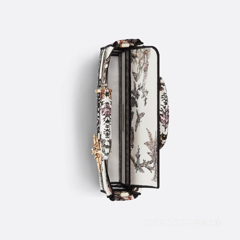 中号 Lady D-Joy 手袋 多色 Dior Jardin Botanique 图案刺绣
