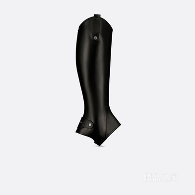 Dior Épique 绑腿 黑色牛皮革