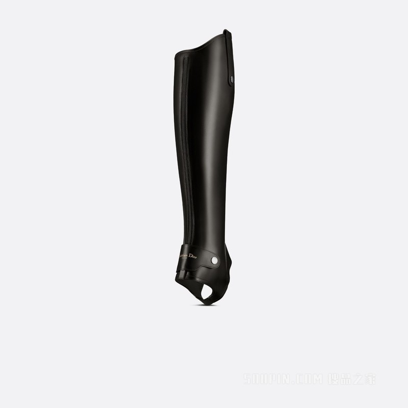 Dior Épique 绑腿 黑色牛皮革