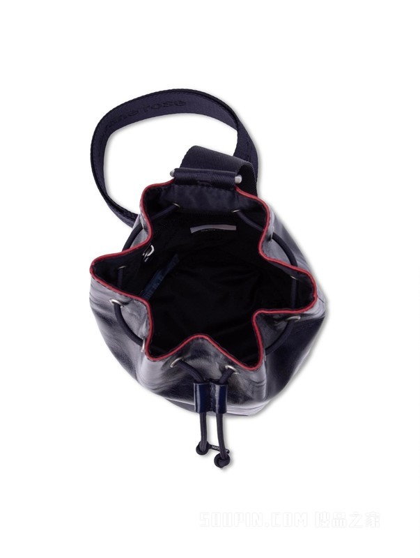 【合作系列】22新款男女潮流印花提花肩带抽绳水桶包1589