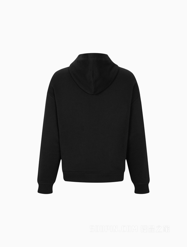 【兔年限定】Calvin Klein 23春男女情侣中性纯棉印花连帽卫衣J400227