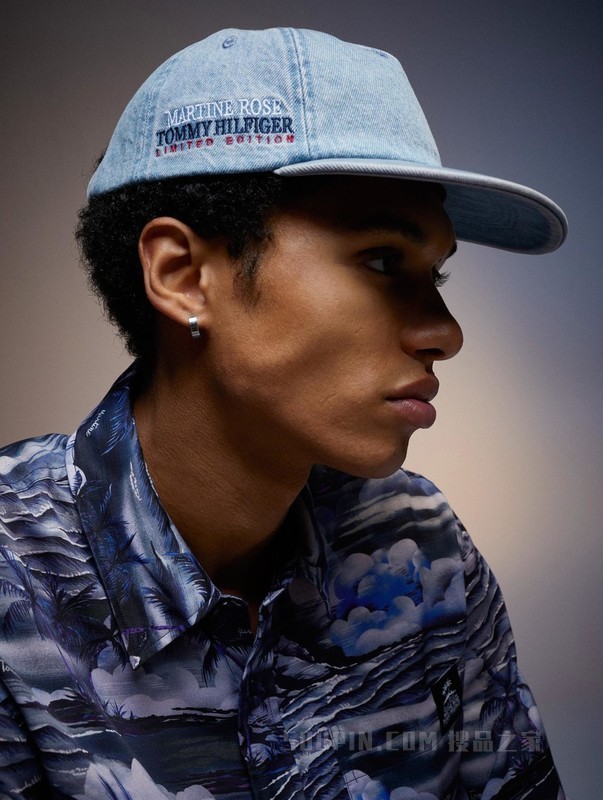 【合作系列】22新款男女潮流刺绣平檐牛仔棒球帽01591