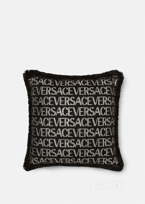 水晶Versace Allover靠垫