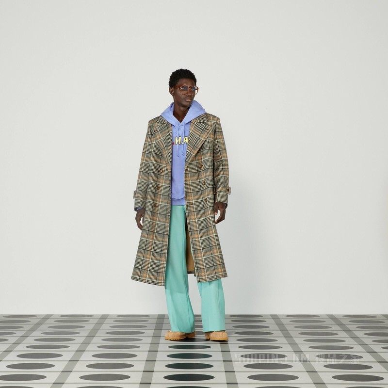 Gucci HA HA HA特别系列樱桃卫衣 浅紫色
