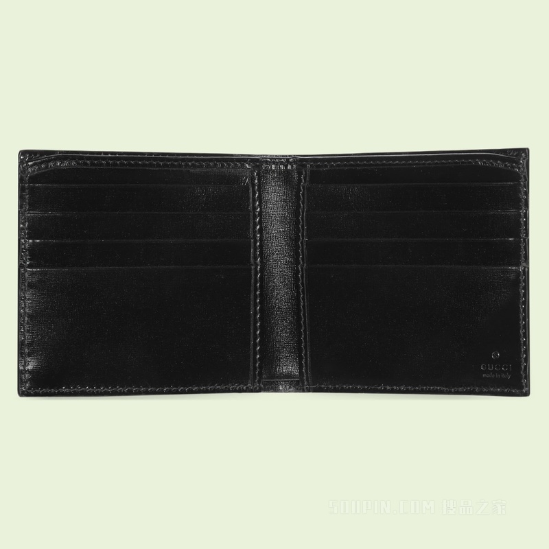 Ophidia系列钱包 黑色皮革