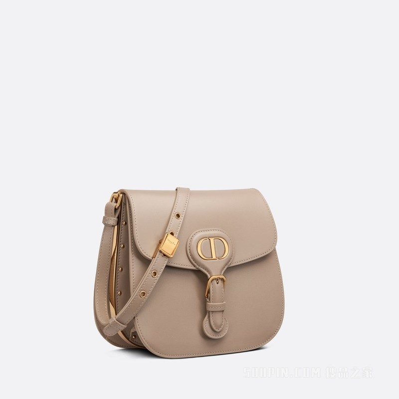 Dior Bobby Frame 手袋 榛果色光面牛皮革