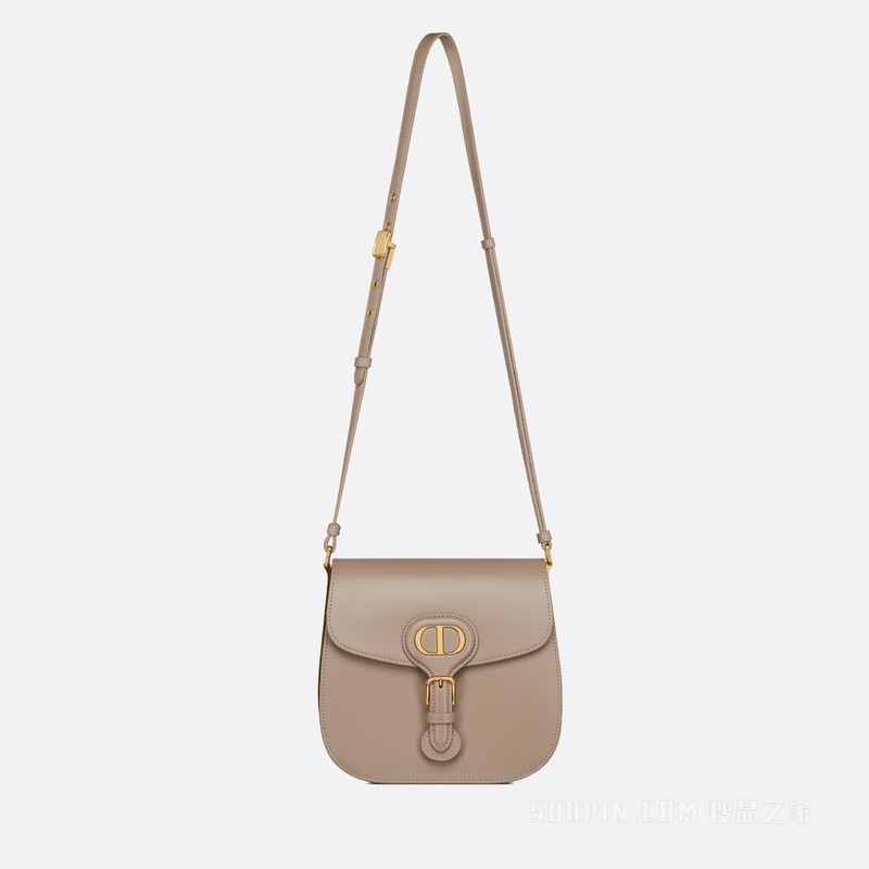Dior Bobby Frame 手袋 榛果色光面牛皮革