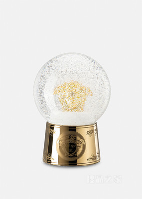 金色Medusa雪花玻璃球