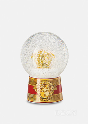 Medusa Amplified大号雪花玻璃球