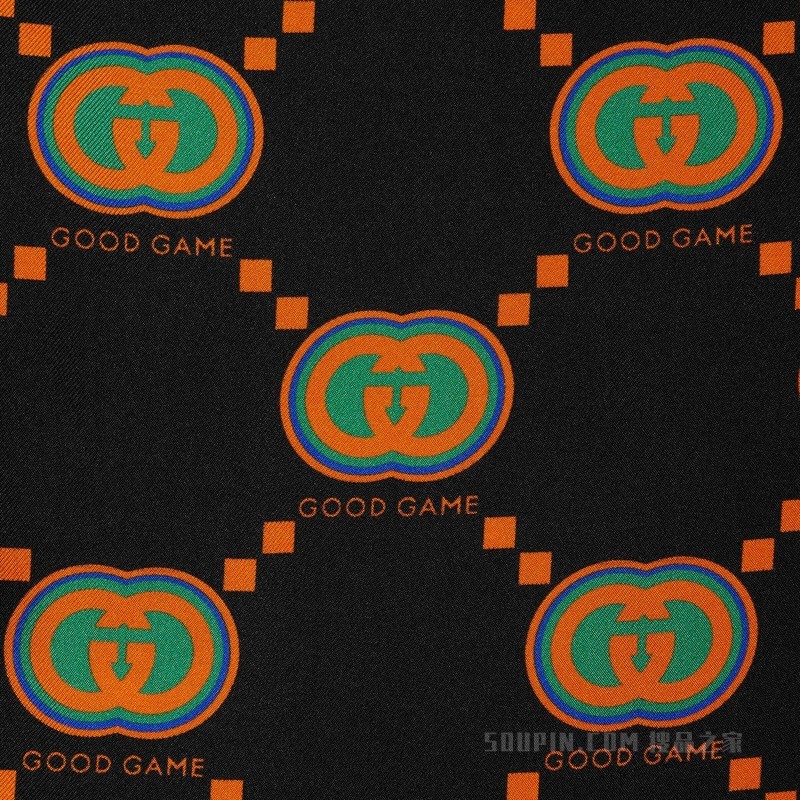 Good Game特别系列真丝保龄球衫 黑色
