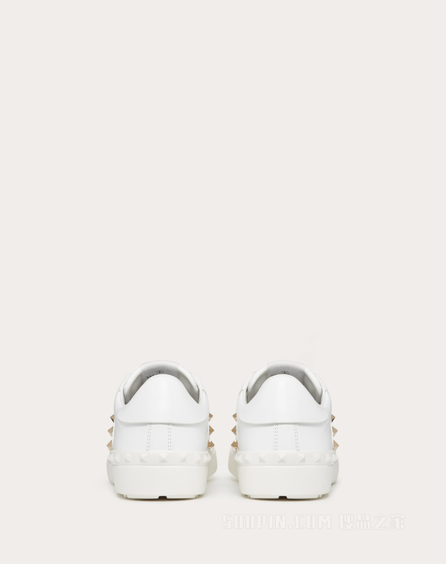 Rockstud Untitled 男士小牛皮铆钉运动鞋