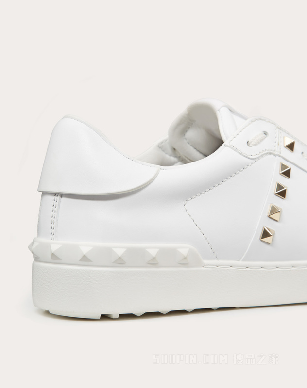 Rockstud Untitled 男士小牛皮铆钉运动鞋