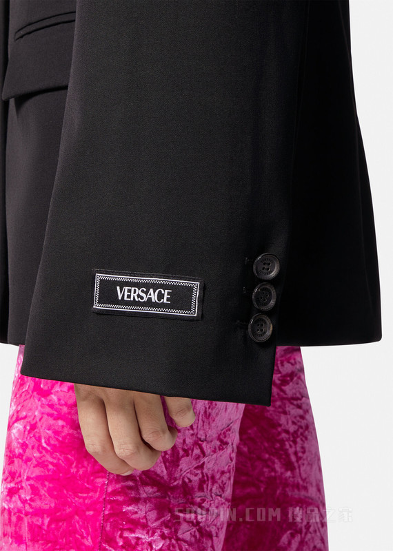 单排扣西装外套