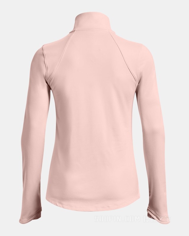 女士UA ColdGear® Cozy 1/2拉链长袖上衣