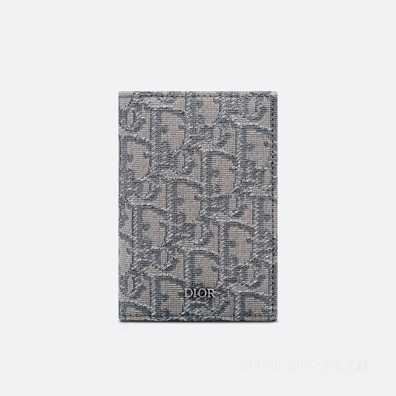 双折卡夹 金属色 Oblique 印花
