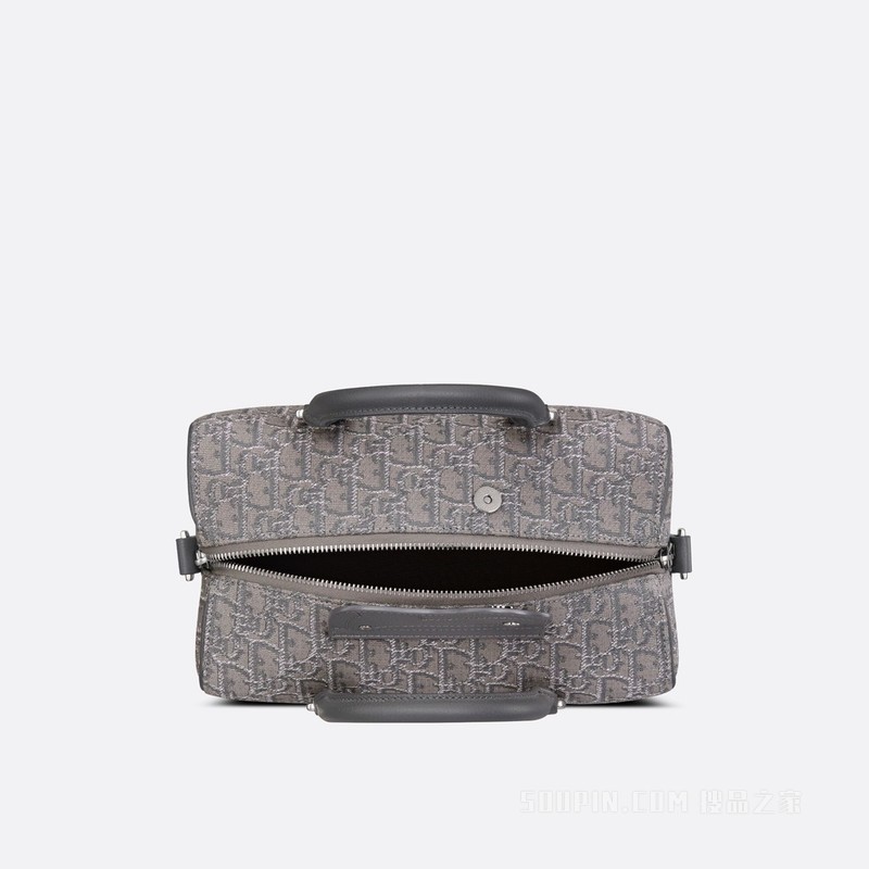 Dior Lingot 26 手袋 金属色 Oblique 印花