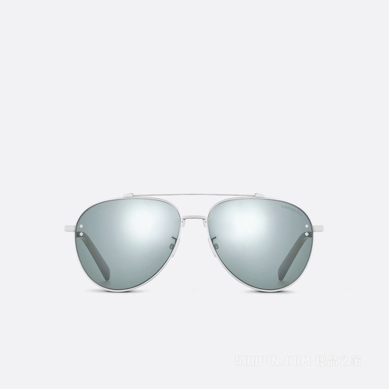 CD Diamond A1U 太阳眼镜 淡蓝色镜面镜片飞行员造型镜框
