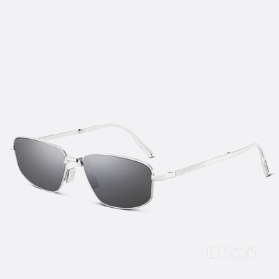 Dior90° S1U 太阳眼镜 银色镜面镜片可折叠镜框