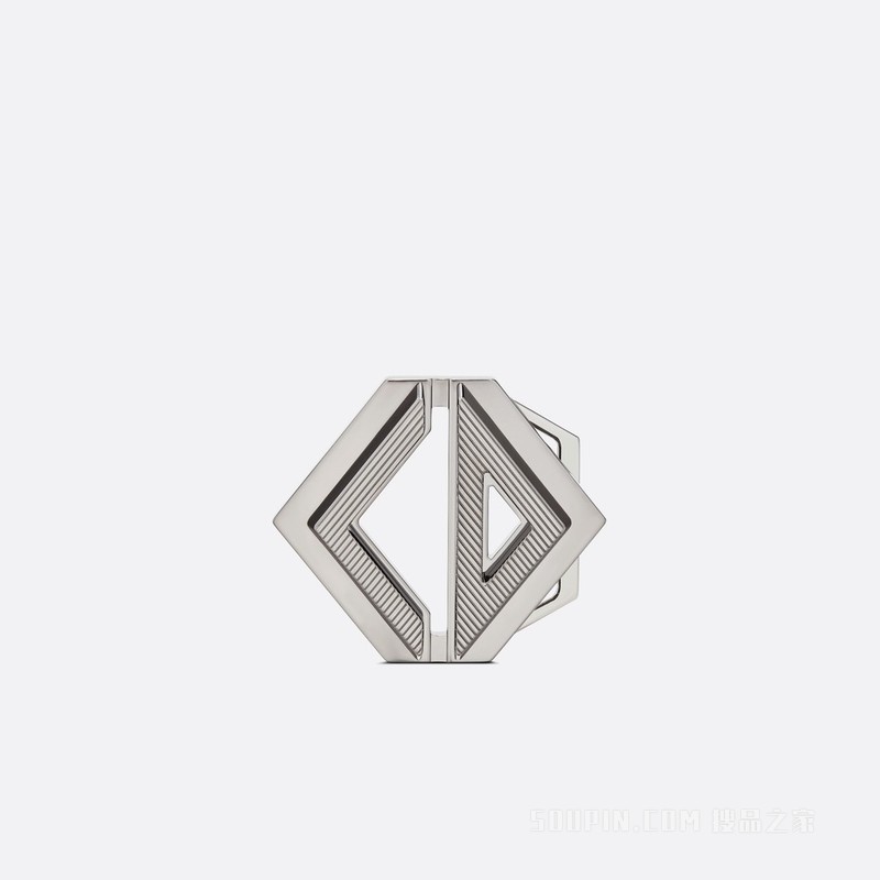 CD Diamond 腰带扣 40 毫米金属覆层黄铜