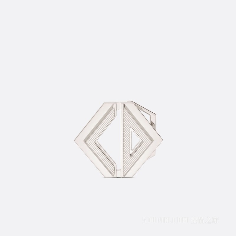 CD Diamond 腰带扣 40 毫米金属覆层黄铜