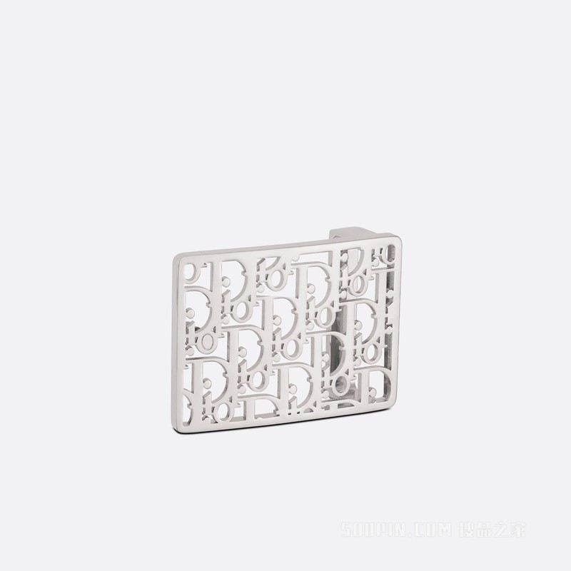 腰带扣 40 毫米金属覆层黄铜 Oblique Cosmo 印花效果