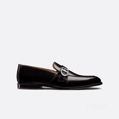 Dior Timeless 乐福鞋 黑色抛光牛皮革