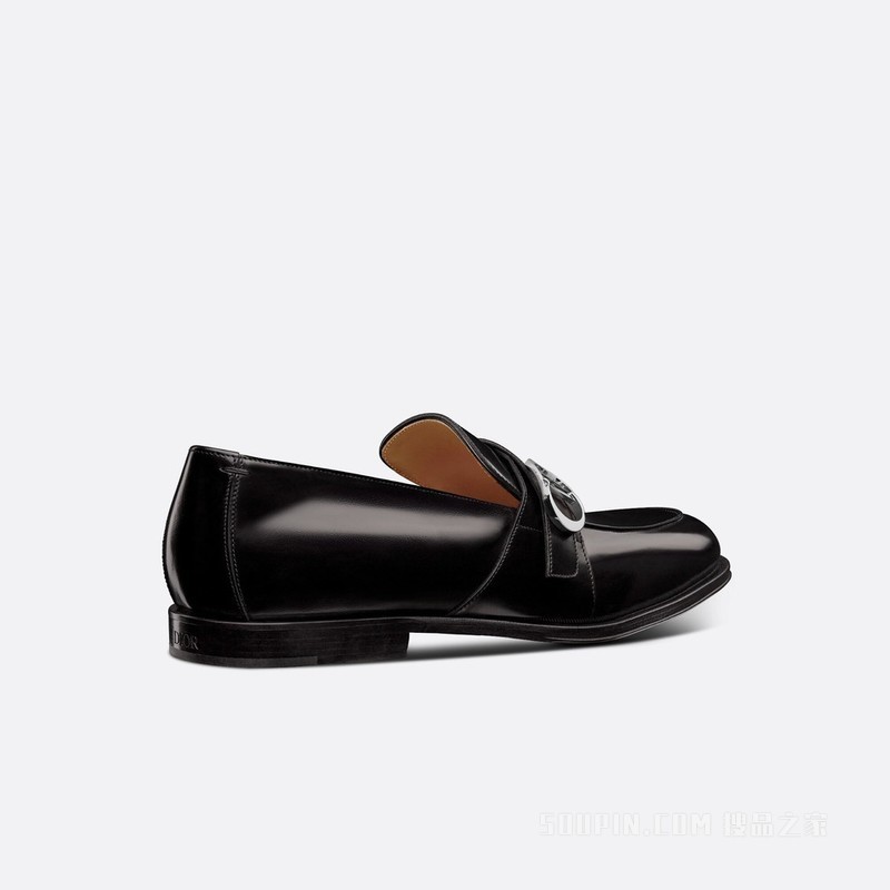 Dior Timeless 乐福鞋 黑色抛光牛皮革