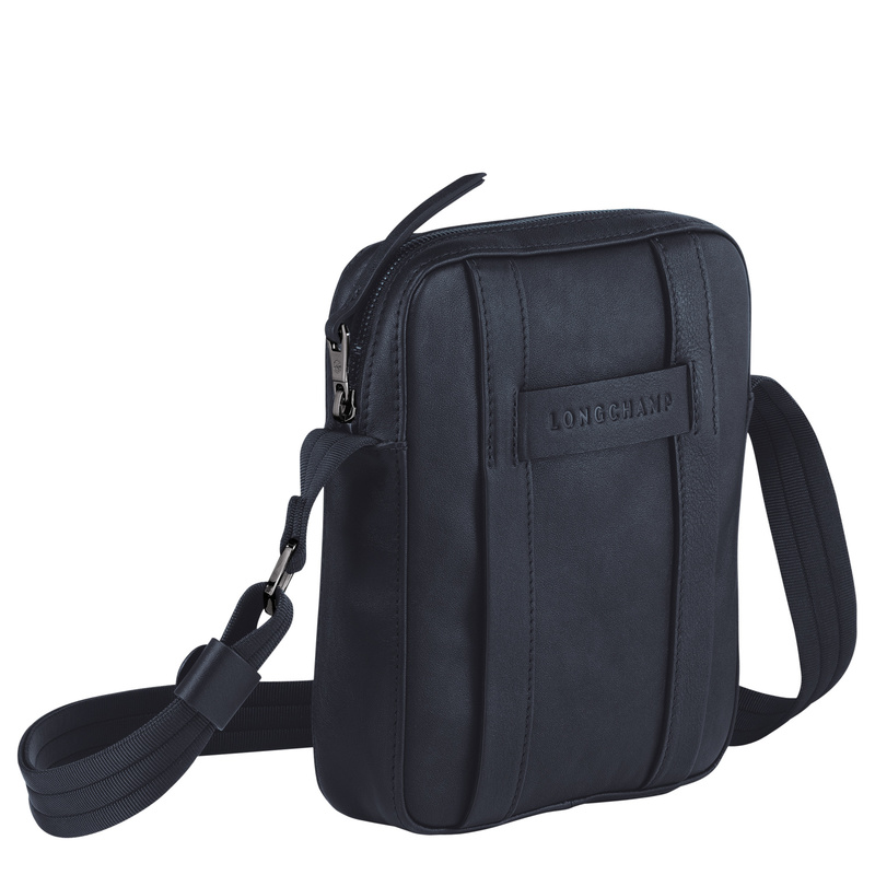 Longchamp 3D 斜挎包小号 - 蓝色
