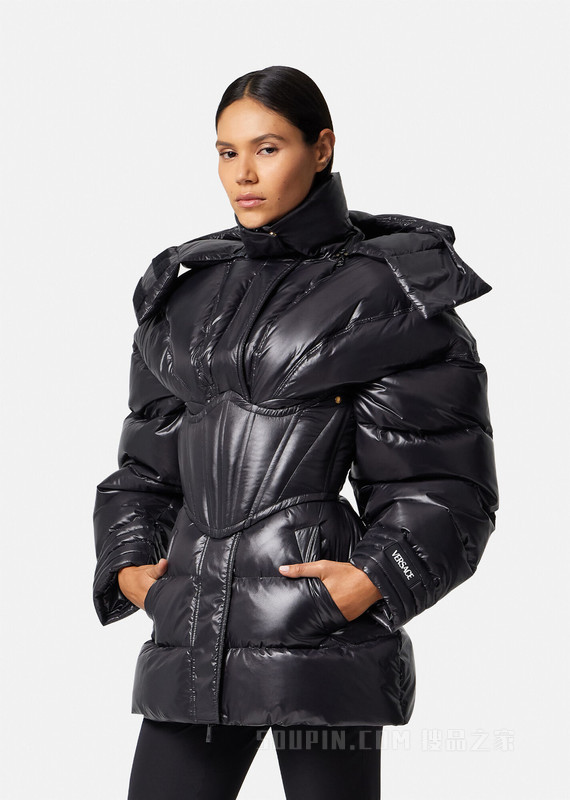 紧身羽绒夹克