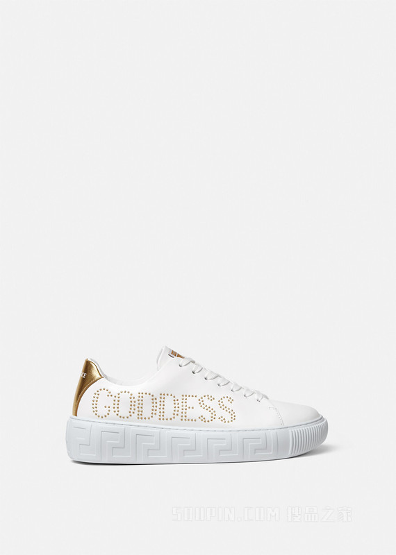 Versace Goddess Greca运动鞋