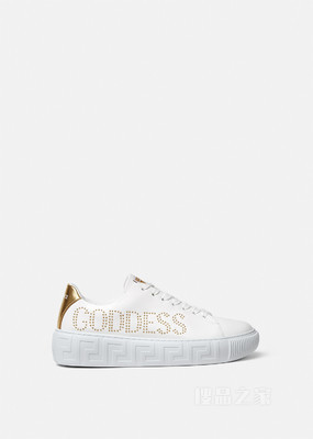 Versace Goddess Greca运动鞋