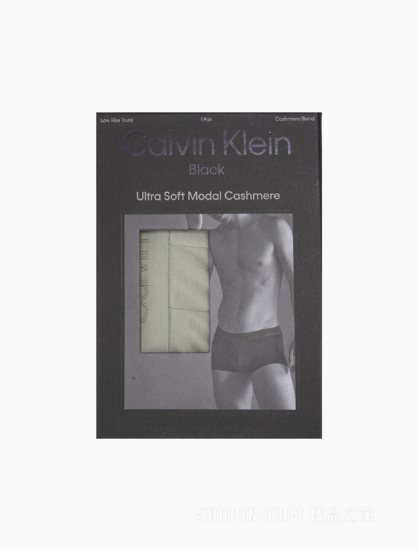 【黑标系列】Calvin Klein 22秋冬新款男士轻柔含羊绒透气平角内裤NB3327