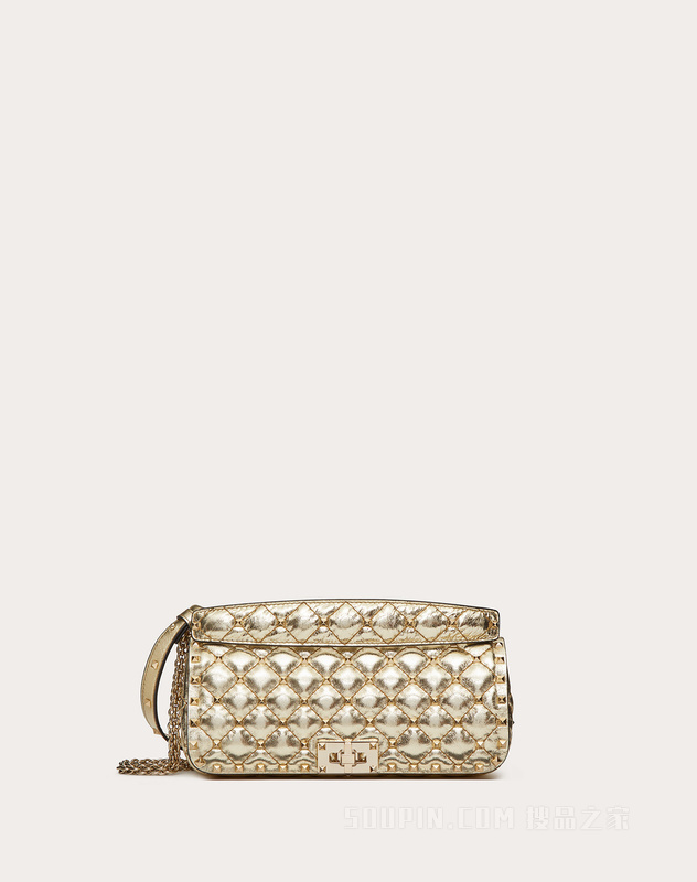 ROCKSTUD SPIKE金属质感小牛皮手袋