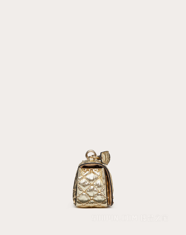 ROCKSTUD SPIKE金属质感小牛皮手袋