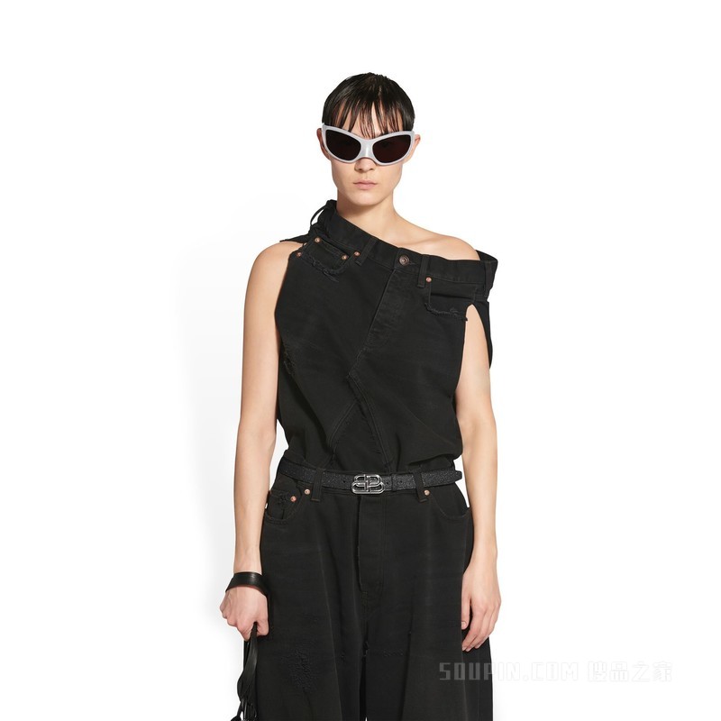 BB闪亮面料25MM腰带